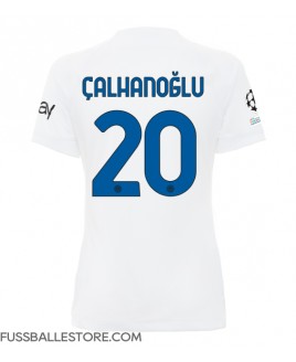 Günstige Inter Milan Hakan Calhanoglu #20 Auswärtstrikot Damen 2023-24 Kurzarm